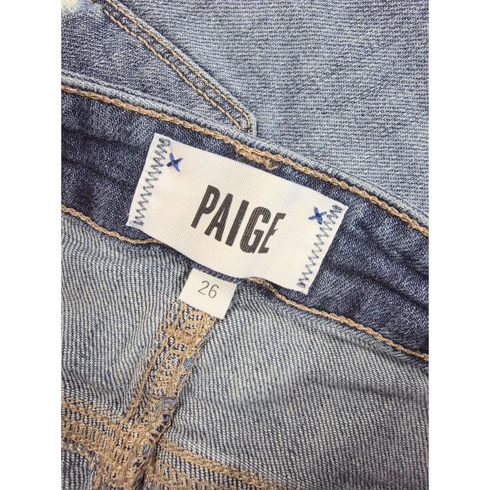 Paige Distressed Frayed Hem Margot Denim Short Women's Size‎ 26